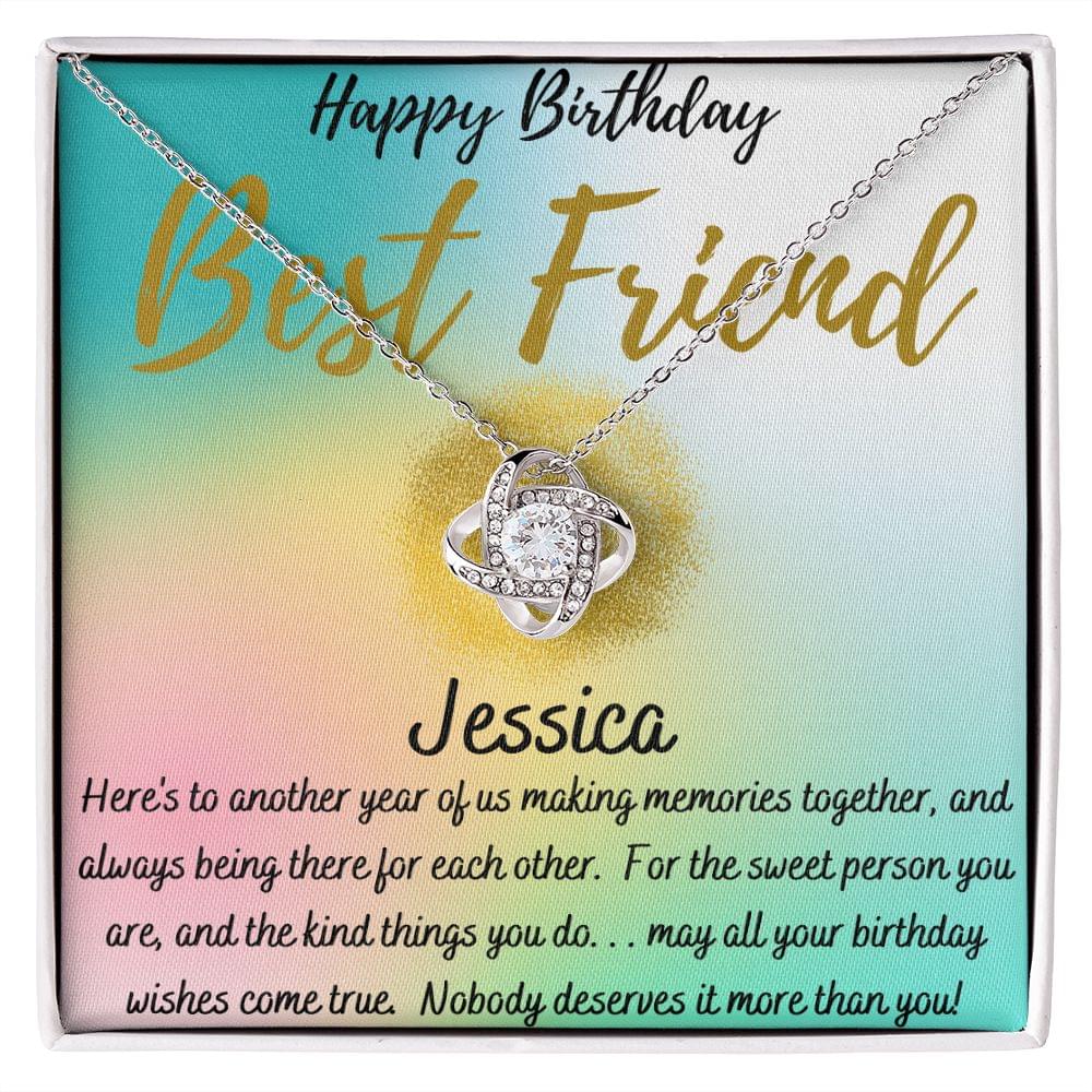 Birthday Gift for Best Friend - Personalize with her name