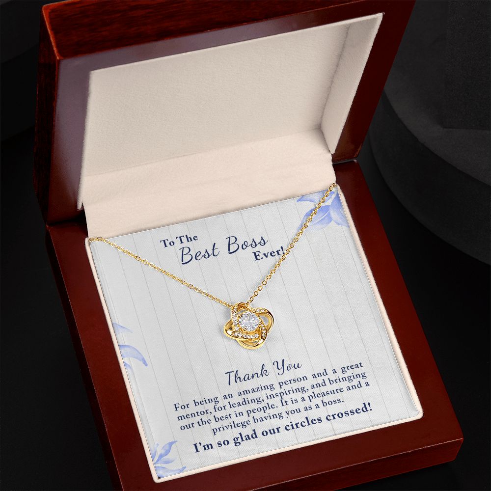 Gift for Boss | Love Knot Necklace - Julri Box