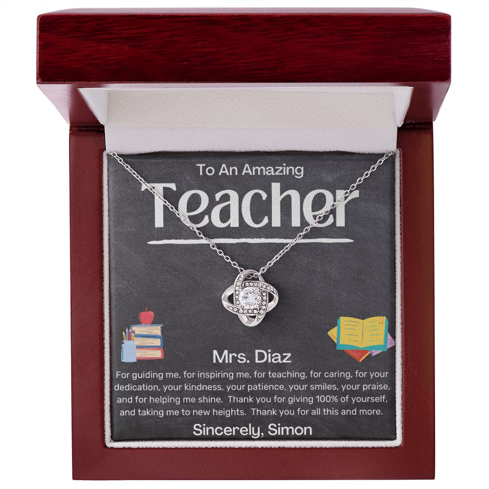 Teacher Appreciation Gift | Personalize with Name - Julri Box