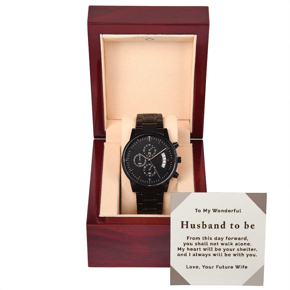 Watch for husband on wedding day cheap