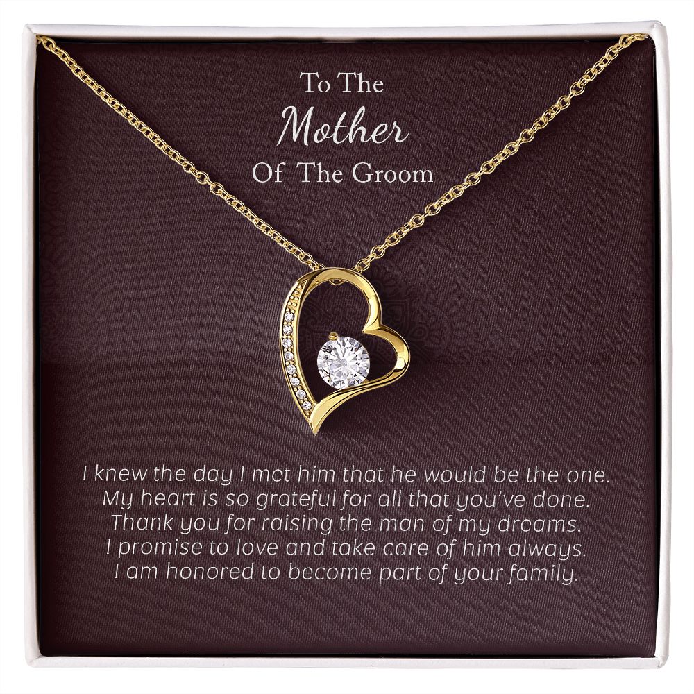 Mother of bride necklace online