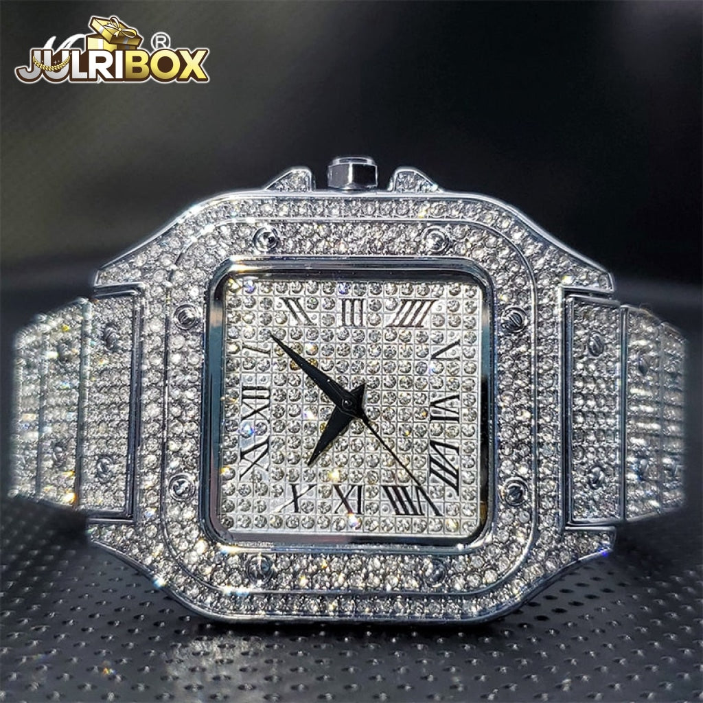 Ice Out Watches | Relogio Luxury Diamond Quartz Classic Stylish Waterproof Watch