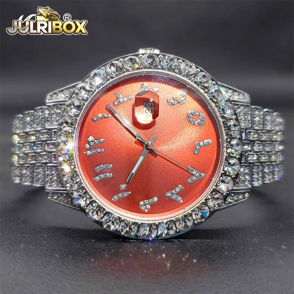 Luxury Elegant Watch | Designer Brand Iced Out Diamond