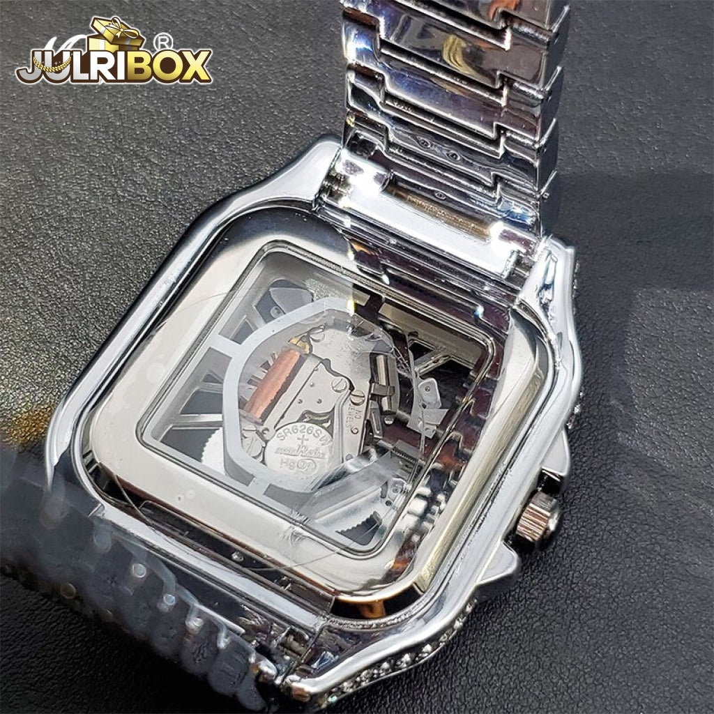 Mens Luxury Watch | Special Trendy Iced Cuban Zircon Hip Hop Watches Quartz Wristwatches